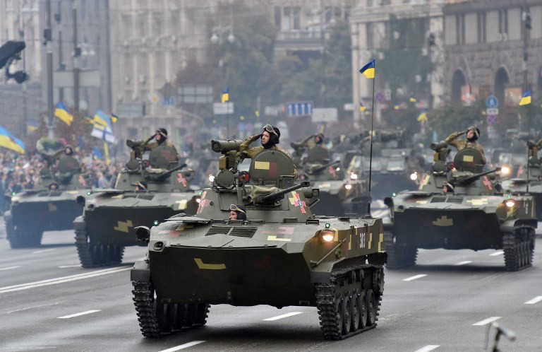 ukrainian army parade