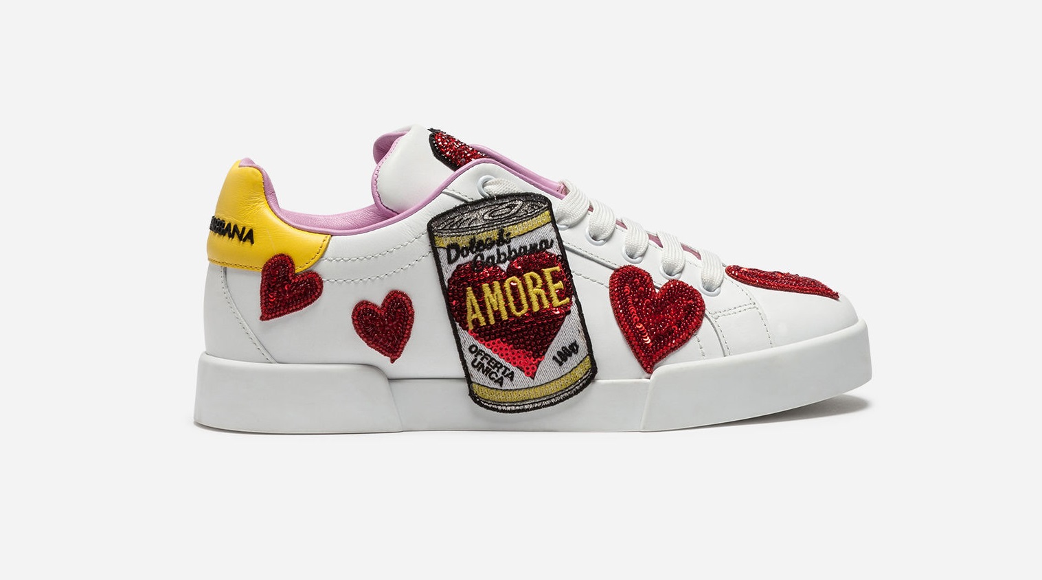 dolce gabbana amore sneakers